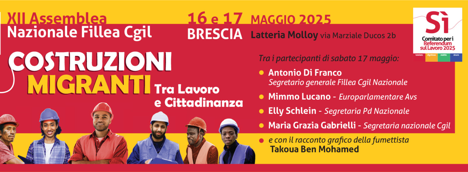 'COSTRUZIONI MIGRANTI, TRA LAVORO E CITTADINANZA'