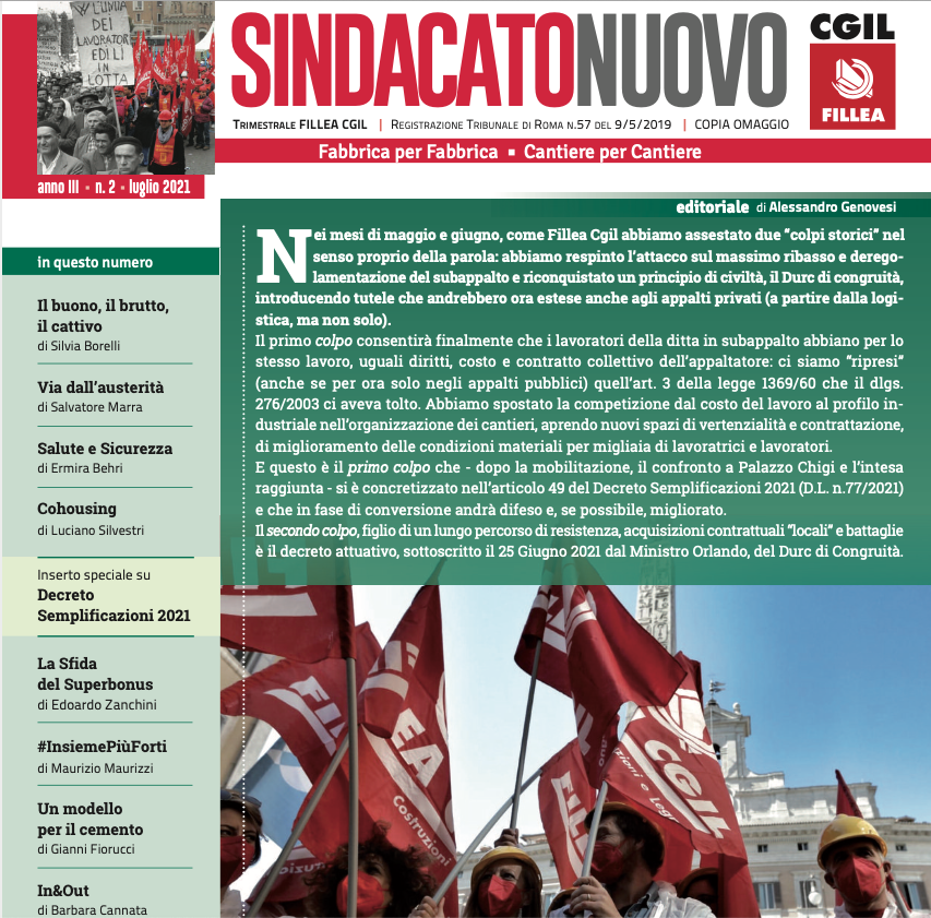 CopertinaSindacatoNuovo luglio2021